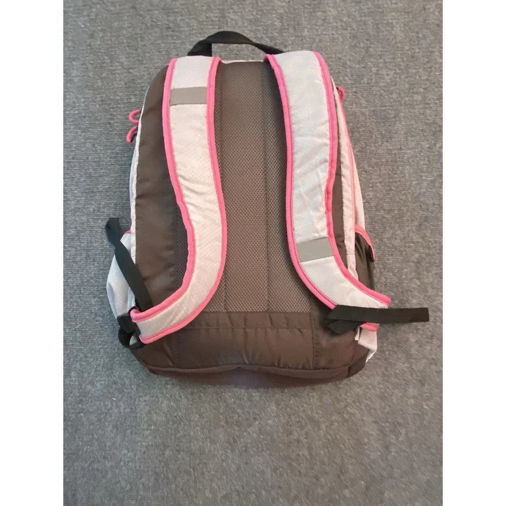 Embark Jartop Elite Backpack Gray Pink Laptop School